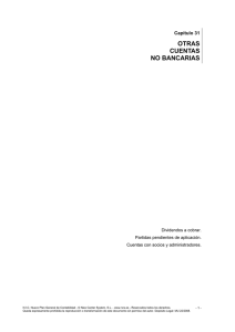 Otras cuentas no bancarias - Normas Internacionales de Contabilidad