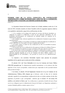 Informe 1/2012 - Gobierno de Canarias