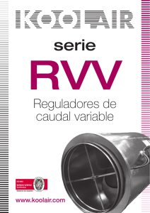 Reguladores de caudal variable – RVV