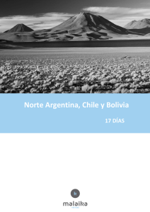 Norte Argentina, Chile y Bolivia