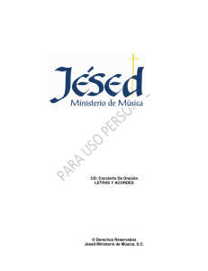 CD: Concierto De Oración LETRAS Y ACORDES © Derechos