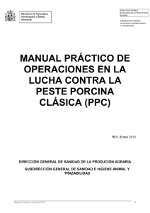 Manual PPC Actualiz enero 2013 - Red de Alerta Sanitaria Veterinaria