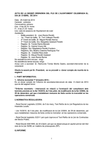 06. Acta Plenari sessió ordinària de dia 28 d