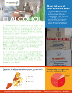El ALCOHOL - Partnership for a Healthier NYC
