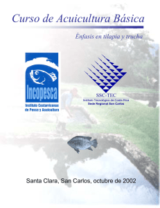 Curso básico de acuicultura 2002