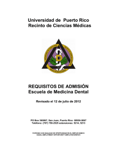 Universidad de Puerto Rico - Programa de Consejería UHS