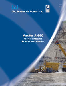 Maxdur A-690 - Cia. General de Aceros SA