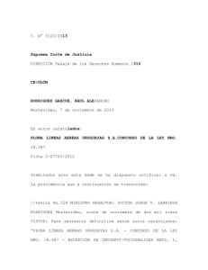 C. N° 5120/2013 Suprema Corte de Justicia DIRECCIÓN Pasaje de