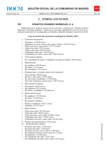 v. otros anuncios - Sede Electrónica del Boletin Oficial de la