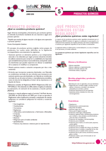 Productos químicos - InfoNORMA