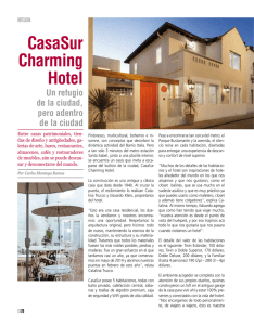 Canal Horeca - CasaSur Charming Hotel