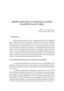 Protección de las comunicaciones telefónicas en Chile