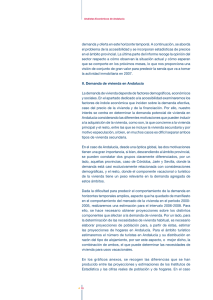 II. Demanda de vivienda en Andalucía