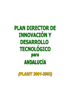 Plan Director de Innovación y Desarrollo Tecnológico para