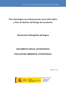 Plan Hidrológico de la Demarcación (ciclo 2015–2021) y Plan de