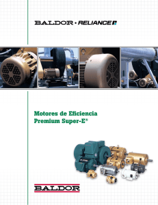 motor Super-E - Baldor distribuidor, MEIISA