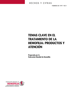 temas clave en el tratamiento de la hemofilia