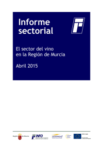 Informe sectorial del vino Región de Murcia