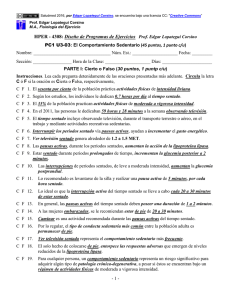 E5 PDF PC1 U3-03: Sedentarismo (45 puntos, 1 puntos