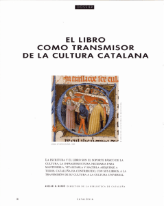 el libro como transmisor de la cultura catalana
