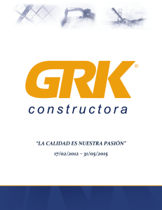 Descarga currículum PDF. - GRK