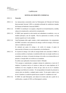 CAPÍTULO II SISTEMA DE MEDICIÓN COMERCIAL (NII.2.1