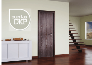 Consultar el catálogo de Puertas DKP en pdf.