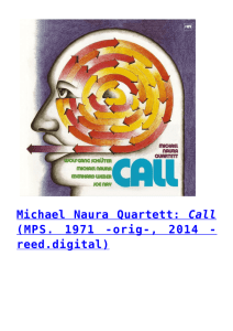 Michael Naura Quartett: Call