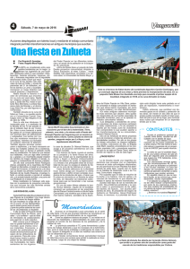 Una fiesta en Zulueta - Periódico Vanguardia