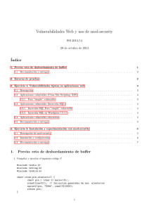 Vulnerabilidades Web y uso de mod-security