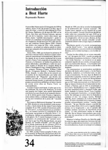 Introducción a Bret Harte - Revista de la Universidad de México