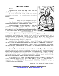 Práctica en pdf - Gnosis - Instituto Cultural Quetzalcóatl