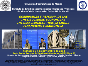 Universidad Complutense de Madrid e Instituto de Estudios