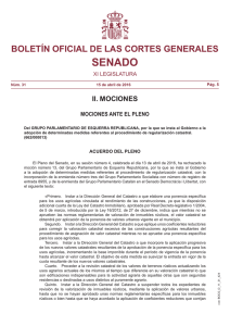 Del GRUPO PARLAMENTARIO DE ESQUERRA REPUBLICANA