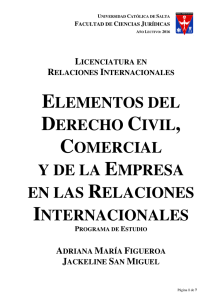 elementos del derecho civil, comercial y emp. en las relacion