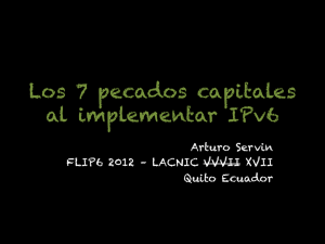 Los 7 pecados capitales al implementar IPv6