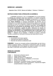 derecho agrario