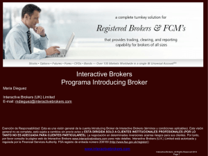 Notas - Interactive Brokers