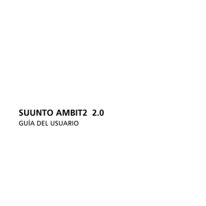 SUUNTO AMBIT2 2.0