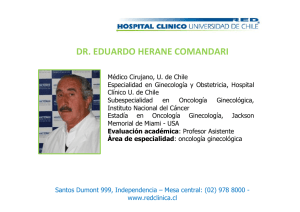 Dr. Eduardo Herane Comandari - Hospital Clínico Universidad de