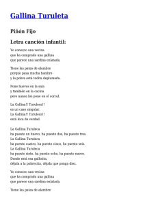 Gallina Turuleta - Portal infantil pequeparty