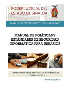 Manual de Políticas y Estándares de Seguridad Informática para