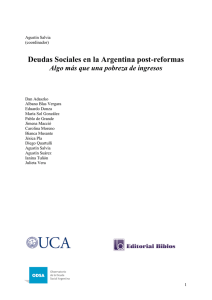 Deudas Sociales en la Argentina post-reformas
