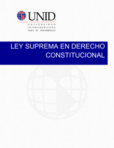 LEY SUPREMA EN DERECHO CONSTITUCIONAL