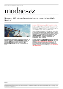 Neinver y KKR ultiman la venta del centro comercial madrileño