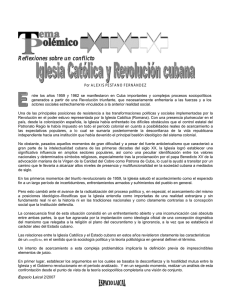 Iglesia Católica y Revolución cubana