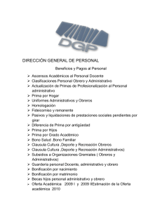 DIRECCIÓN GENERAL DE PERSONAL