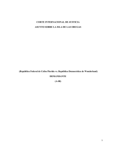CORTE INTERNACIONAL DE JUSTICIA ASUNTO SOBRE LA ISLA