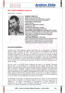 DEL CANTO RAMIREZ, Guillermo