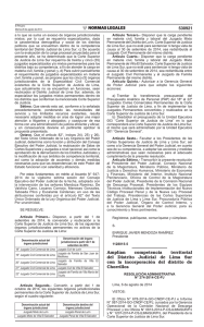 530921 Amplían competencia territorial del Distrito Judicial de Lima